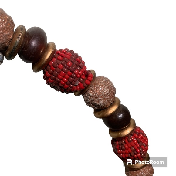 RARE Mary Frances Elephant Tapestry & Beaded Handle Bag - Picture 10 of 11